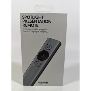 Logitech Spotlight Presentation Remote - Advanced Digital Highlighting - SEALED✅